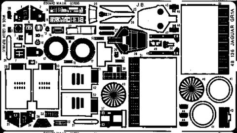 Eduard Details 1/48 Aircraft- Jaguar Mk 1 for ARX