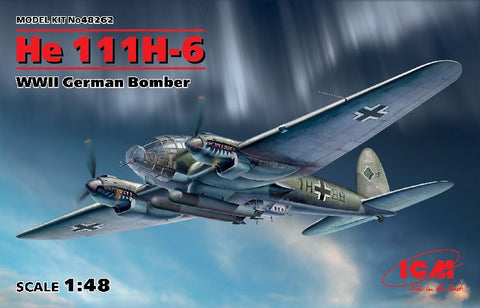 ICM Aircraft 1/48 WWII German He111H6 Bomber Kit