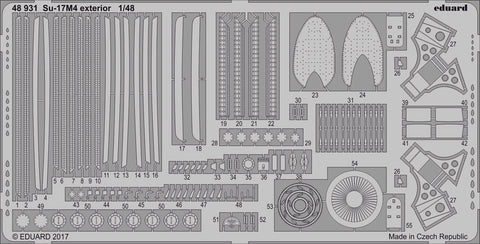 Eduard Details 1/48 Aircraft- Su17M4 Exterior for HBO