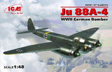 ICM Aircraft 1/48 WWII German Ju88A4 Bomber Kit