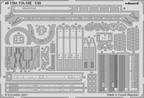 Eduard Details 1/48 Aircraft- F/A18E for MGK (Painted)