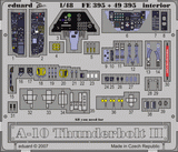 Eduard Details 1/48 Aircraft- A10 Interior for HBO (Painted)