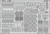 Eduard Details 1/48 Aircraft- A37B for TSM (Painted Self Adhesive)