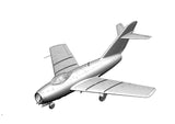 Bronco Aircraft 1/48 MiG15 Fagot Fighter Jet Korean War (New Tool) Kit