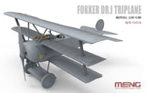 Meng Aircraft 1/32 Fokker Dr I Red Baron Triplane (New Tool) Kit