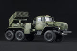 Zvezda Military 1/35 Russian BM21Grad Rocket Launcher Vehicle Kit