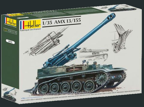 Heller Military 1/35 AMX 13/155 Tank Kit