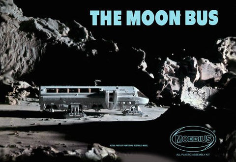Moebius Sci-Fi 1/50 2001 Space Odyssey: Moon Bus Kit (Re-Issue)