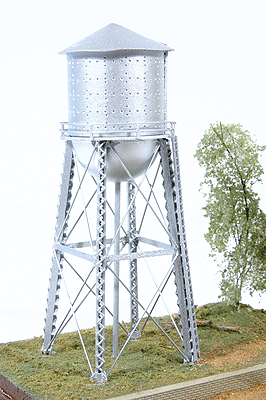 JL Innovative Design N Red Rock Water Tower Laser-Cut Wooden Kit