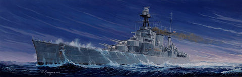 Trumpeter Ship Models 1/350 HMS Hood British Battleship Kit