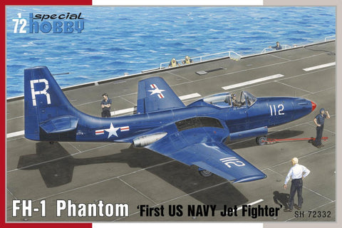 Special Hobby Aircraft 1/72 FH1 Phantom First US Navy Jet Fighter Kit
