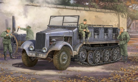 Trumpeter Military Models 1/35 German SdKfz 6 Type BN9 5-Ton Halftrack, Pioneer Version Kit