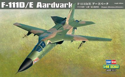 Hobby Boss Aircraft 1/48 F-111D/E Ardvark Kit