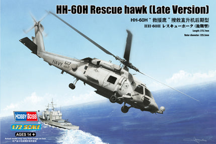 Hobby Boss Aircraft 1/72 HH-60H Rescue Hawk Late Version Kit