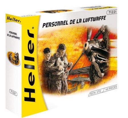 Heller Military 1/72 German Military Personnel (48) Kit