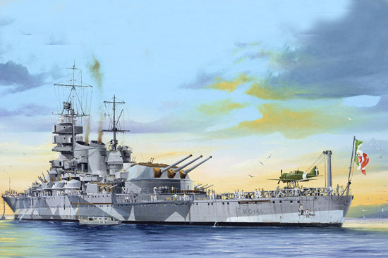Trumpeter Ship Models 1/350 RN Roma Italian Navy Battleship 1943 Kit