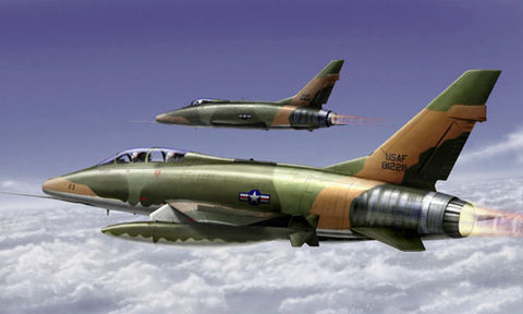 Trumpeter Aircraft 1/72 F100F Super Sabre Fighter Kit