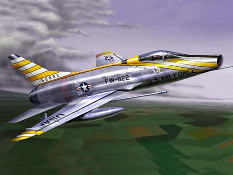 Trumpeter Aircraft 1/72 F100D Super Sabre Attack Fighter Kit