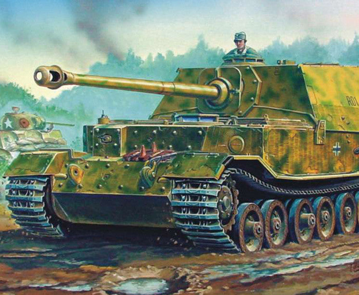 Trumpeter Military Models 1/72 Panzerjager Tiger (P) SdKfz 184 Elefant Tank Kit