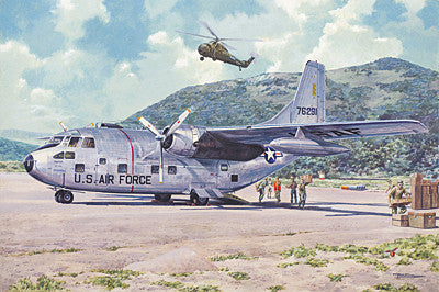 Roden Aircraft 1/72 Fairchild C123B Provider USAF Transport Aircraft Kit