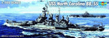 Trumpeter Ship Models 1/700 USS North Carolina BB55 Battleship Kit