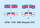 Trumpeter Ship Models 1/700 HMS Warspite British Battleship 1915 Kit