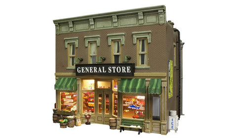 Woodland Scenics O Built-N-Ready Lubener's 2-Story General Store