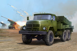 Trumpeter Military Models 1/35 Russian Zil131 Military Truck w/9P138 Grad-1 Kit