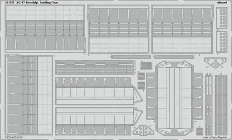 Eduard Details 1/48 Aircraft- AC47 Gunship Landing Flaps for RVL