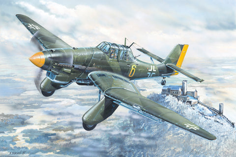 Trumpeter Aircraft 1/24 Junkers Ju87A Stuka German Dive Bomber Kit