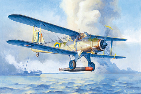 Trumpeter Aircraft 1/48 Fairey Albacore Torpedo Bomber BiPlane Kit