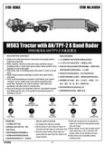 Trumpeter Military 1/35 M983 Tractor w/AN/TPY 2X Band Radar (New Variant) Kit
