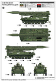 Trumpeter Military Models 1/35 Soviet 2P16 Launcher w/2K6 Luna (FROG5) Missile (New Variant) Kit