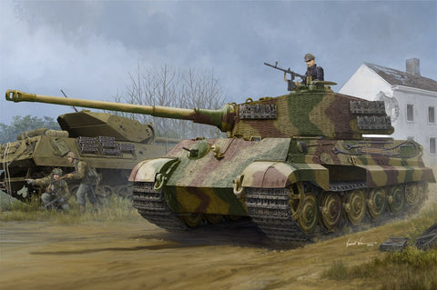 Hobby Boss Military 1/35 Tiger II Henschel 1944 w/Zimmerit Kit