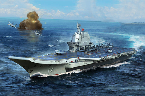 Trumpeter Ship Models 1/700 PLA Chinese Navy Type 002 Aircraft Carrier (New Variant) Kit
