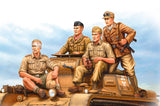 Hobby Boss Military 1/35 German Tropical Panzer Crew Kit