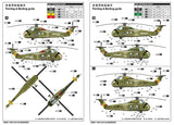 Trumpeter Aircraft 1/48 H34 US Marines Helicopter (Re-Issue Formerly Gallery Models) Kit