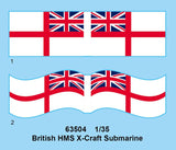 I Love Kit Ships 1/35 British HMS X-Craft Submarine Kit