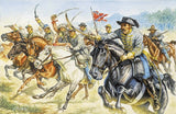 Italeri Military 1/72 American Civil War: Confederate Cavalry (17 Mounted Figures) Set