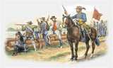 Italeri Military 1/72 Confederate Infantry (50 Figures) Set