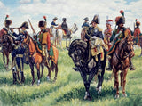 Italeri Military 1/72 Napoleonic War: French Imperial General Staff (21 w/13 Horses) Set