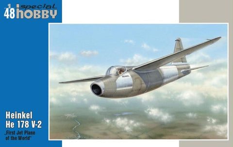 Special Hobby Aircraft 1/48 He178 V2 First Jet Aircraft of the World Kit OS