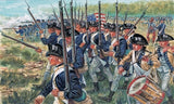 Italeri Military 1/72 Revolutionary War: American Infantry (48 Figures) Set