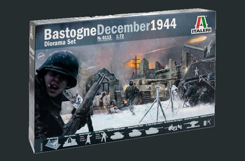 Italeri Military 1/72 Battle of Bastogne Dec.1944 Diorama Set