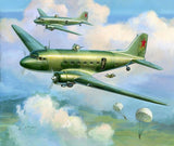 Zvezda Aircraft 1/200 Soviet Li2 Transporter 1942-45 (Snap Kit)