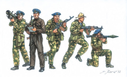 ItaleriMilitary  1/72 Soviet Special Forces 1980's (50 Figures) Set