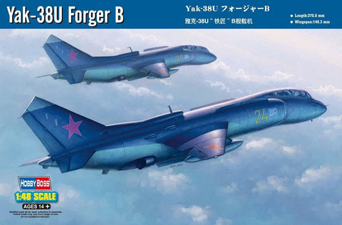 HOBBY BOSS AIRCRAFT 1/48 YAK-38U FORGER B KIT