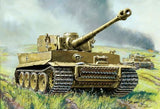 Zvezda Military 1/100 German Tiger I Heavy Tank (Snap Kit)