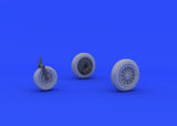 Eduard Details 1/48 Aircraft- A4E Wheels Early for EDU & HSG (Resin)