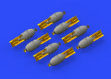Eduard Details 1/48 Aircraft- WWII FAB 100 Soviet Bombs (Photo-Etch & Resin)